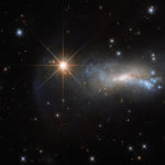 s86638917 Телескоп «Хаббл» показал волокна газа космического пузыря Sh2-308