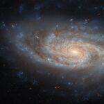 Снимок галактики, расположенной в созвездии Малого Льва